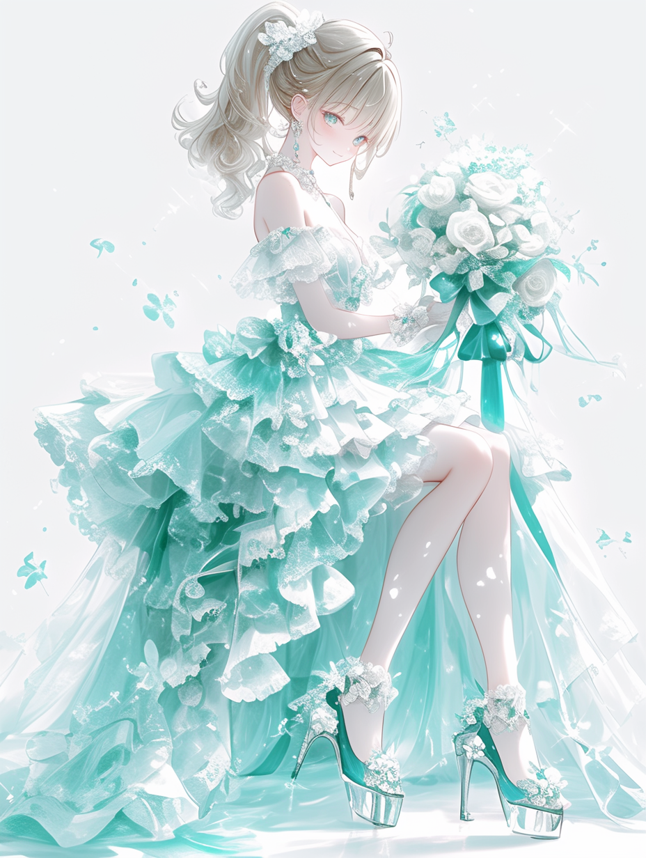 女性キャラクター イラスト 1